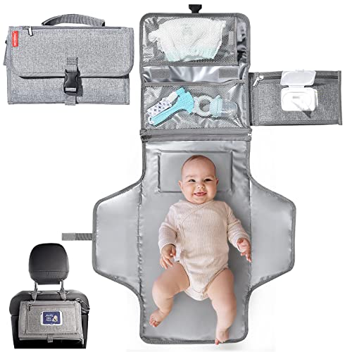 Portable Baby Changing Pad, SKYROKU Detachable Travel Changing Pad