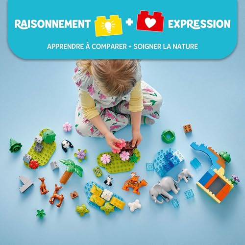 Lego Duplo Ma Ville Familles D'animaux Sauvages 3 en 1 10446 Lego La Boite - vue 9