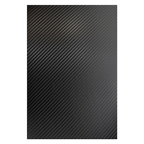 Carbon Fiber Sheet 1mm, 3mm, or 5mm Thickness; Carbon Fiber Sheets Carbon Fiber Plate Twill Weave Carbon Fiber Panel Glossy or Matte Finish (200 X 300 mm or 7.8 X 11.8 Inches)