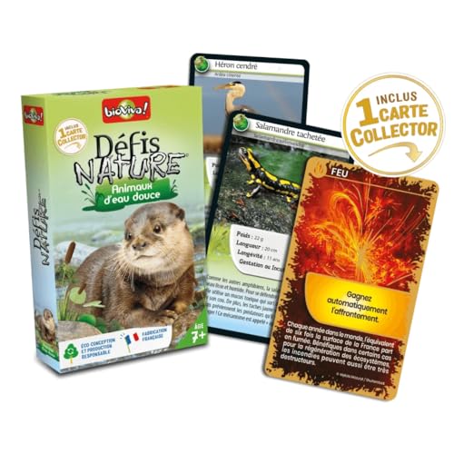 Jeu pour découvrir la nature Bioviva Défis Nature Animaux d'eau douce - vue 4