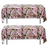 Havercamp Pink Camo Heavyweight Table Covers 54' x 108' (2 Pack) Next Vista Camo Pattern