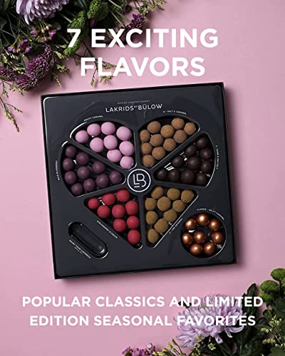 Lakrids By Bülow - Love Selection Box - 15.9 Oz - Gift Box With Chocolate Coated Gourmet Licorice Produced In Denmark #TOP3