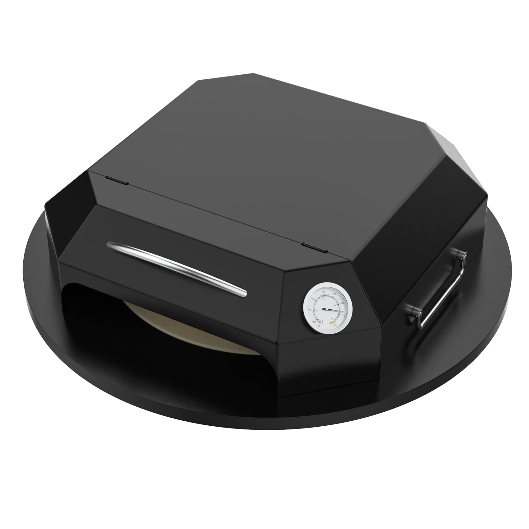 onlyfire only fire Grill Top Pizza Oven Kit for Weber and Most 22 Inch Charcoal Kettle Grill - Pizza Grilling Tool Sets Including Pizza Chamber and Pizza Stone