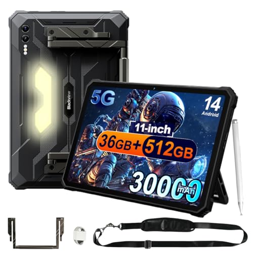 BLACKVIEW ACTIVE 10 PRO (Tablette Robuste 5G - 10.95'' - 12/512GB - 30000mAh) BLACK