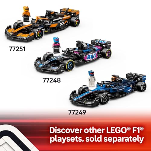 LEGO Speed Champions MoneyGram Haas F1 Team VF-24 Race Car Toy - Building Set for Kids, Boys & Girls, Ages 10+ - Toy Car for F1 Fans - Gift Idea for Birthday - 77250 - image 7