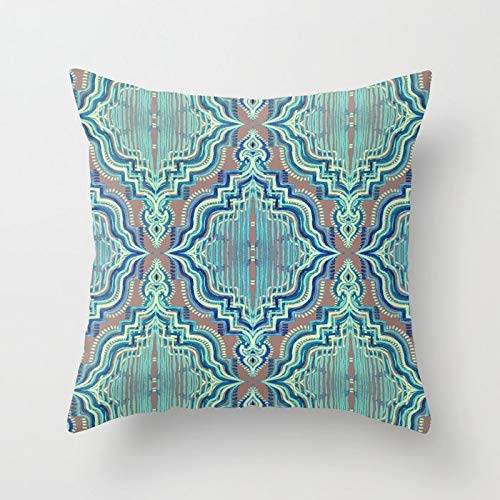 PPMP Tribal Pattern Throw Kissenbezug Marokkanisch Böhmische Mandala Kissenbezug Home Sofa Dekorative Kissenbezug A10… – Bild 3