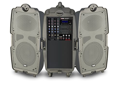 NOVIK NEO STREETSOUND V Portable Active PA System 2 Way, Speaker Box, Bluetooth, Amplifier, Effects, USB and SD MP3 Player