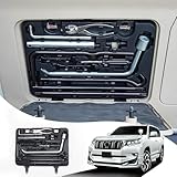 ランドクルーザープラド 150 LC150 2010-2023 テールゲートスーツケース緊急工具箱, 自動車修理の必需品 For Land Cruiser Prado 150後期 Fj150 2022 2021 2020 2019 2018 2017 2016 2015 2014 2013 2012 2011 工具ケース、スペアパーツ改造アクセサリー [並行輸入品]