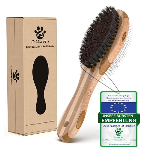 Premium Bürste für Hunde und Katzenhaare