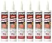 Rutland Products Rutland 10.3 Oz Cartridge (Buff) Fireplace Mortar, Buff-63B, Pack of 6