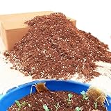 9QT Potting Soil Mix for Indoor Plants - Contains Perlite, Peat Moss, Coco Coir & Rice Charcoal, Natural & Organic Material with Well-Draining, Light & Aerated Texture for Healthy Roots & Fast Growth