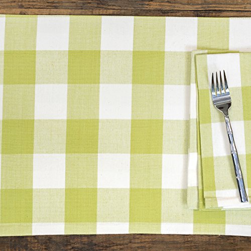 Servilletas de Tela C&F Home Verde 18x18 Pulgadas Pack x6 miniatura 3
