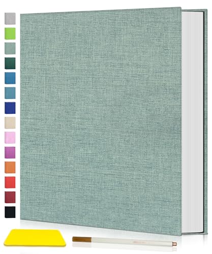 Image of Popotop Photo Album Self Adhesive Scrapbook Album for 4x6 5x7 8x10 Pictures DIY Photo Book,Birthday Gifts for Women Mom,Wedding Baby Family Travel