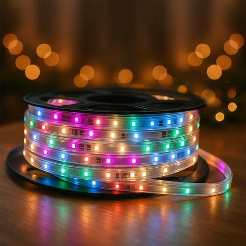 Cinta LED Decorativa Impermeable 10 Metros 120 LEDs miniatura 1