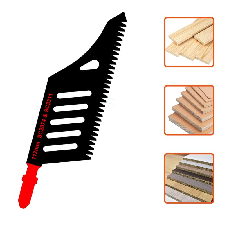 5Pcs High Carbon Steel Jigsaw Blades
