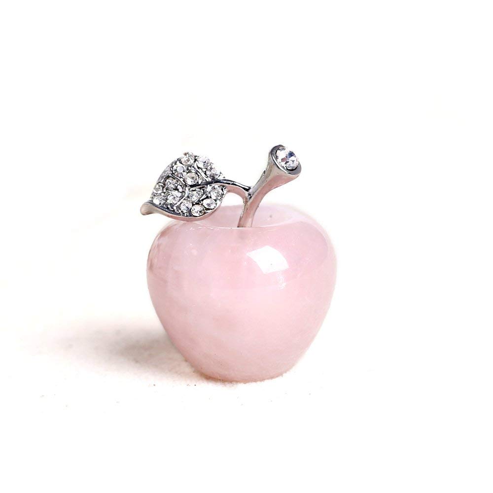 Amazon.com: ruhong 1.18 Inches Natural Quartz Healing Rose Crystal