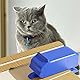 2 Stück Kartonschneider Für Katzenkratzbretter, Einzigartiger Und Effizienter Karton-Trenner, Ideal Für Katzenkratzer Und Handgefertigte Katzenbetten(Gelb + Blau)