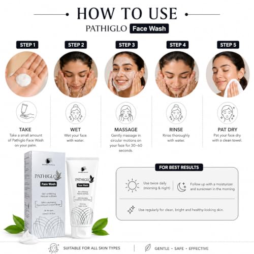 Image of Pathiglo Skin whitening Face Wash 100ML
