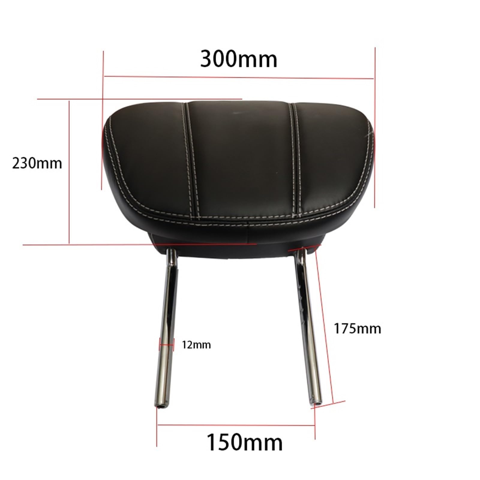Adjustable height car seat headrest parts auto seating head rest
