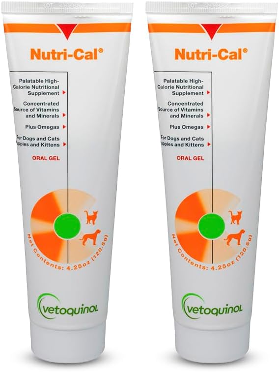 Nutri-Cal 4.25 Oz - High Calorie Supplement for Cats and Dogs - Pack of 2