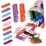 Ipetboom 100stücke Reißnägel Mit Holzklammern Bunte Nägel Zum Reißnageln Für Korktafeln Reißnägel Für Kunstprojekte Fotobedarf Holzklammern Mit Reißnägeln Für Korktafeln Kunsthandwerk Notiz