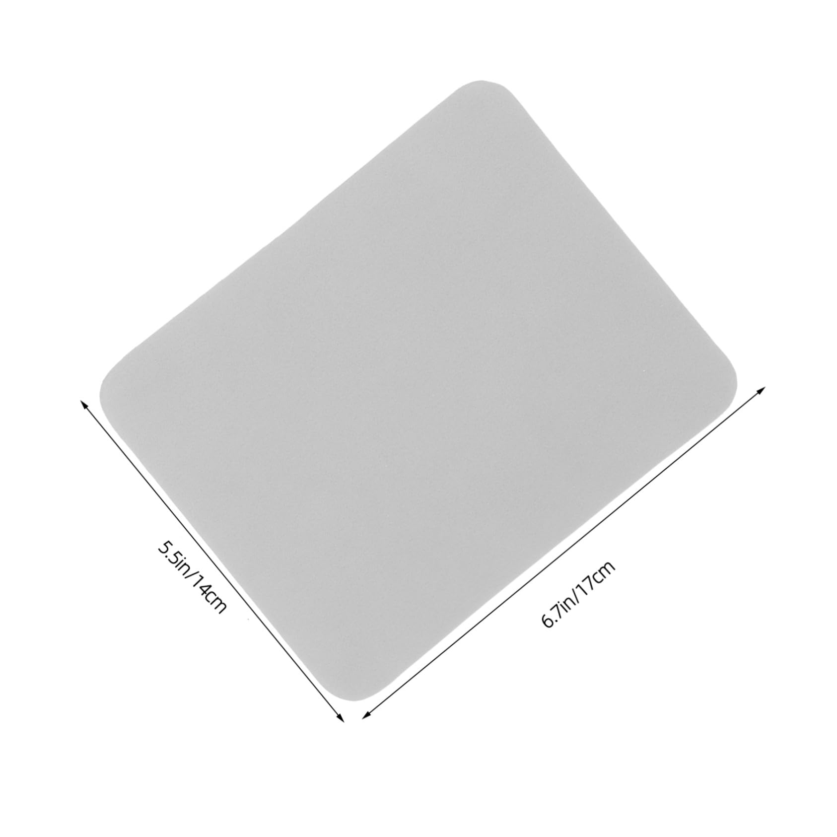 Anneome 100 Pezzi Panno Microfibra per Occhiali Doppio Resistente Segni e Polvere Morbido Grigio per Lenti Smartphone e Laptop
