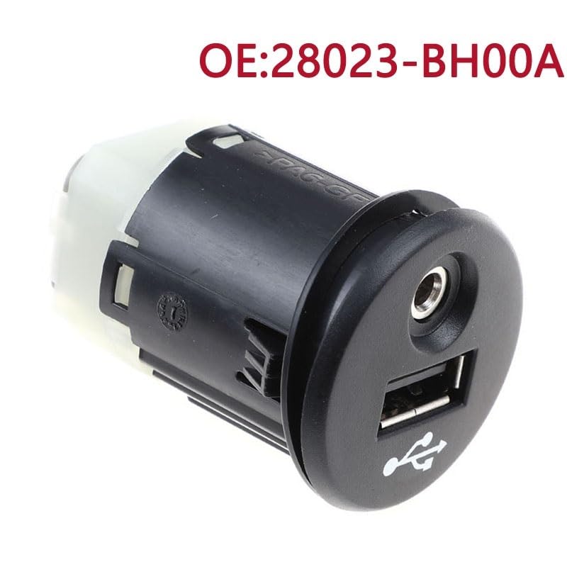 Port USB AUX 28023-BH00A adaptateur double audio pour Note et Micra - 2