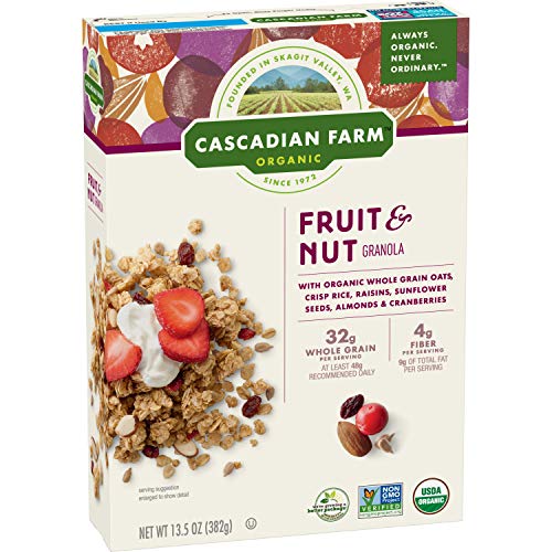 قیمت و خرید Cascadian Farm Organic Fruit and Nut Granola، 13.5 اونس