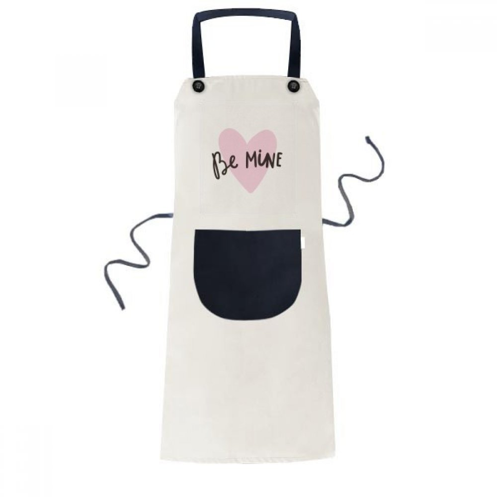 Tablier cuisine homme femme avec poche bavette réglable imprimé citation handwrite 70x67cm