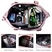 Travel Duffel Bag - Large Shoulder Weekender Overnight Bag, Carry on Bags with Wet Pocket, Waterproof Expandable Duffel Bags with Trolley Sleeve for Sports Travel Gym, Pink
