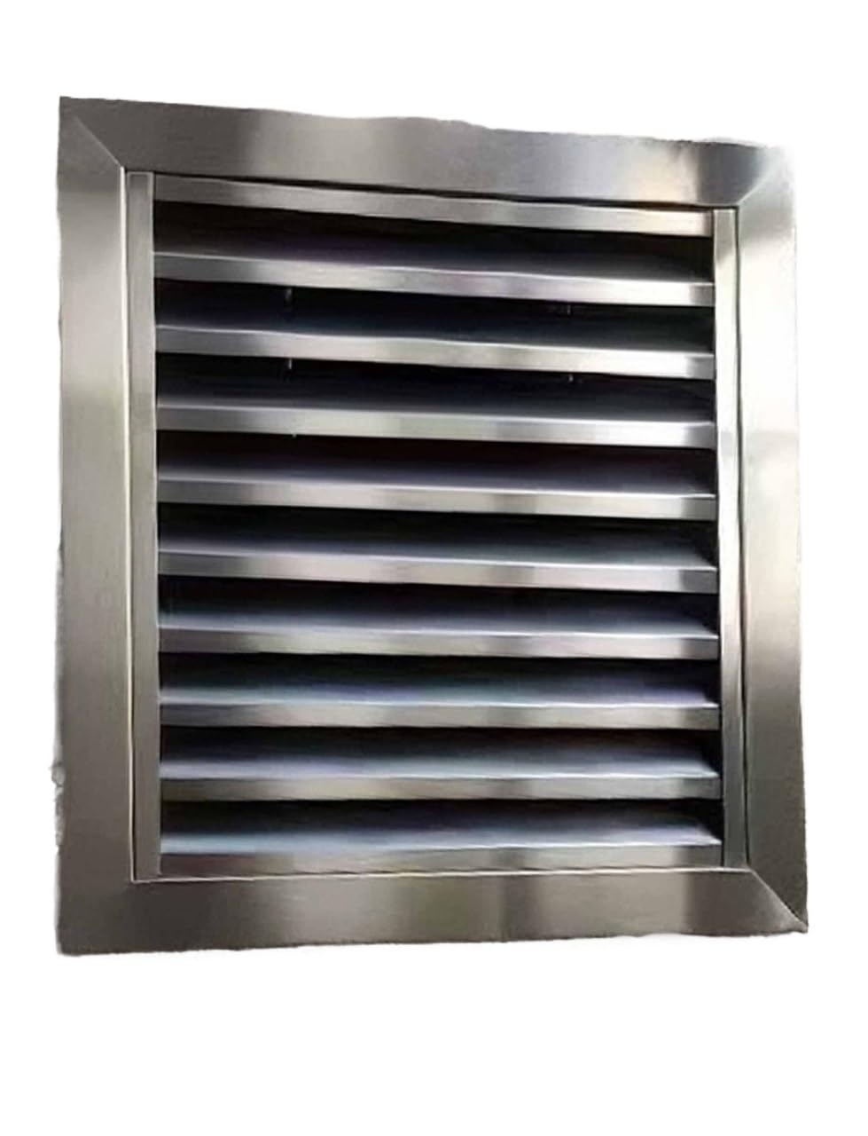 Generico Griglia di Ventilazione in Acciaio Inox Resistente, Decorativa, per impianti di climatizzazione e Riscaldamento, Installazione a Parete/soffitto, Soluzione di Ventilazione Domestica Durevole