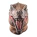 Générique Couvre-Chef de Dinosaure Halloween Dinosaure féroce Accessoires de Marche Bon Cadeau faveurs de fête Homme Halloween (Brown, One Size)