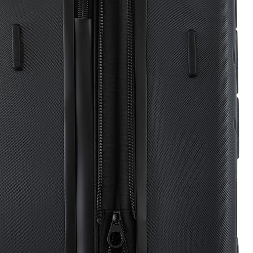 Image of Wrangler ATG Trailway Expandable Hardside Luggage, Jet Black, 22 inch Carry-On