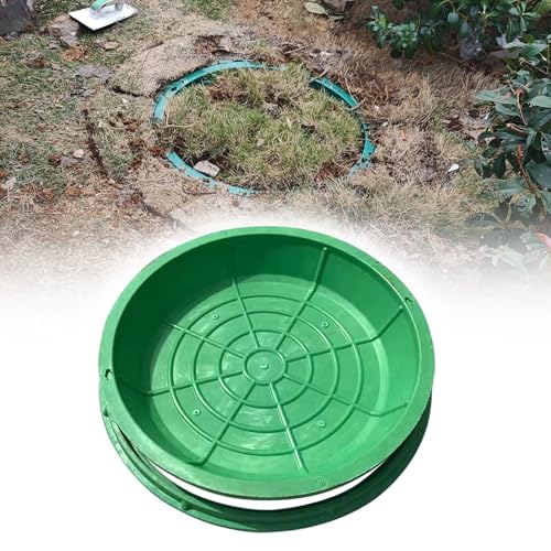 Couvercle de regard résine 60 cm pour éliminer les trous visibles de la pelouse