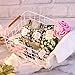 Gift Basket for Women - 8 Pc Rose & Jasmine Beauty & Personal Care Set - Home Bath Pampering Package for Relaxing - Spa Self Care Kit - Thank You, Birthday, Mom, Anniversary, Christmas Gift