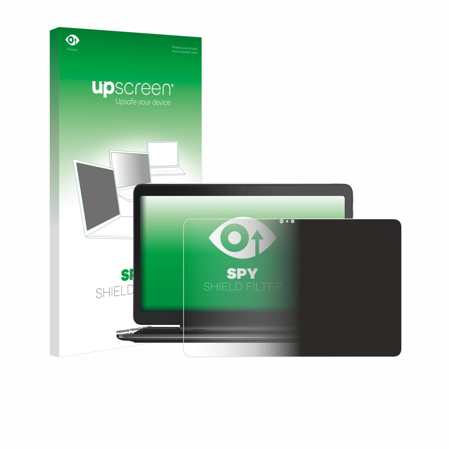 upscreen Filtro Privacy per Dell Latitude 13 7350 Protezione Anti-Spy Filter, Antiriflesso, Anti-Impronte