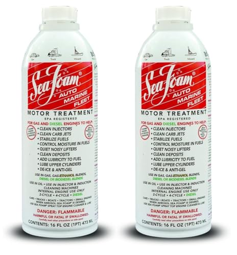 Sea Foam SF-16 Motor Treatment - 16 oz White (Pack of 2)