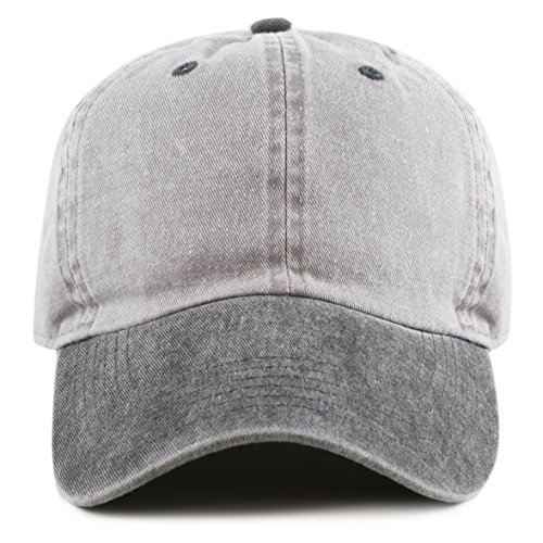 Image of The Hat Depot 100% Cotton Pigment Dyed Low Profile Dad Hat Six Panel Cap