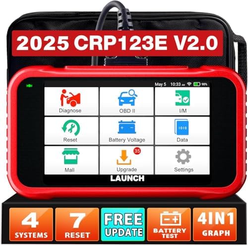 Scanner Diagnostico Auto LAUNCH CRP123E V2.0 - OBD2 Per Motore, ABS, SRS, Aggiornamento WiFi - Foto 10