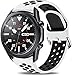 YPSNH Cinturino Compatibile con Samsung Gear S3 Frontier/Galaxy Watch 3 45mm/Galaxy Watch 46mm/Huawei Watch GT 46mm,22mm Sportivo Cinturino in Silicone Morbido Gear S3 Classic Cinturino di Ricambio