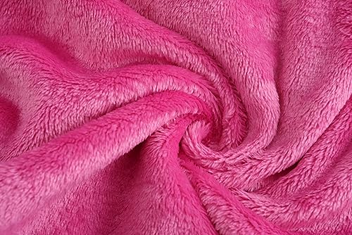 Image of Girls Fleece Robe Boys Hooded Bathrobe Soft Flannel Robe For Kids
