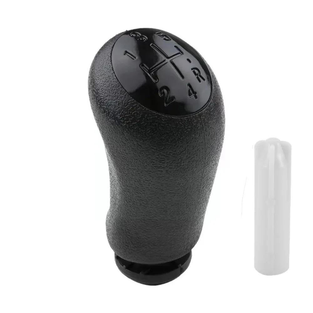 SXQPOCAR Gear Shift Knob 5 Speed Gear Shift Knob Lever Shifter Handball for Modus for Grand Modus (Depuis 2004) Shift Lever Head(Black)