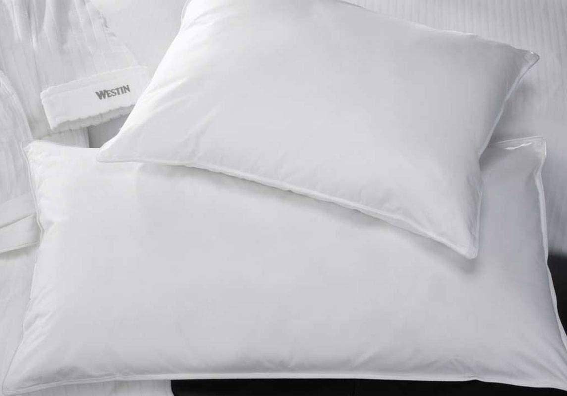 Westin Hotels - Hypoallergenic Pillow with Comfortable Support - Premium fiber fill - Antimicrobial treatment - Sold individually