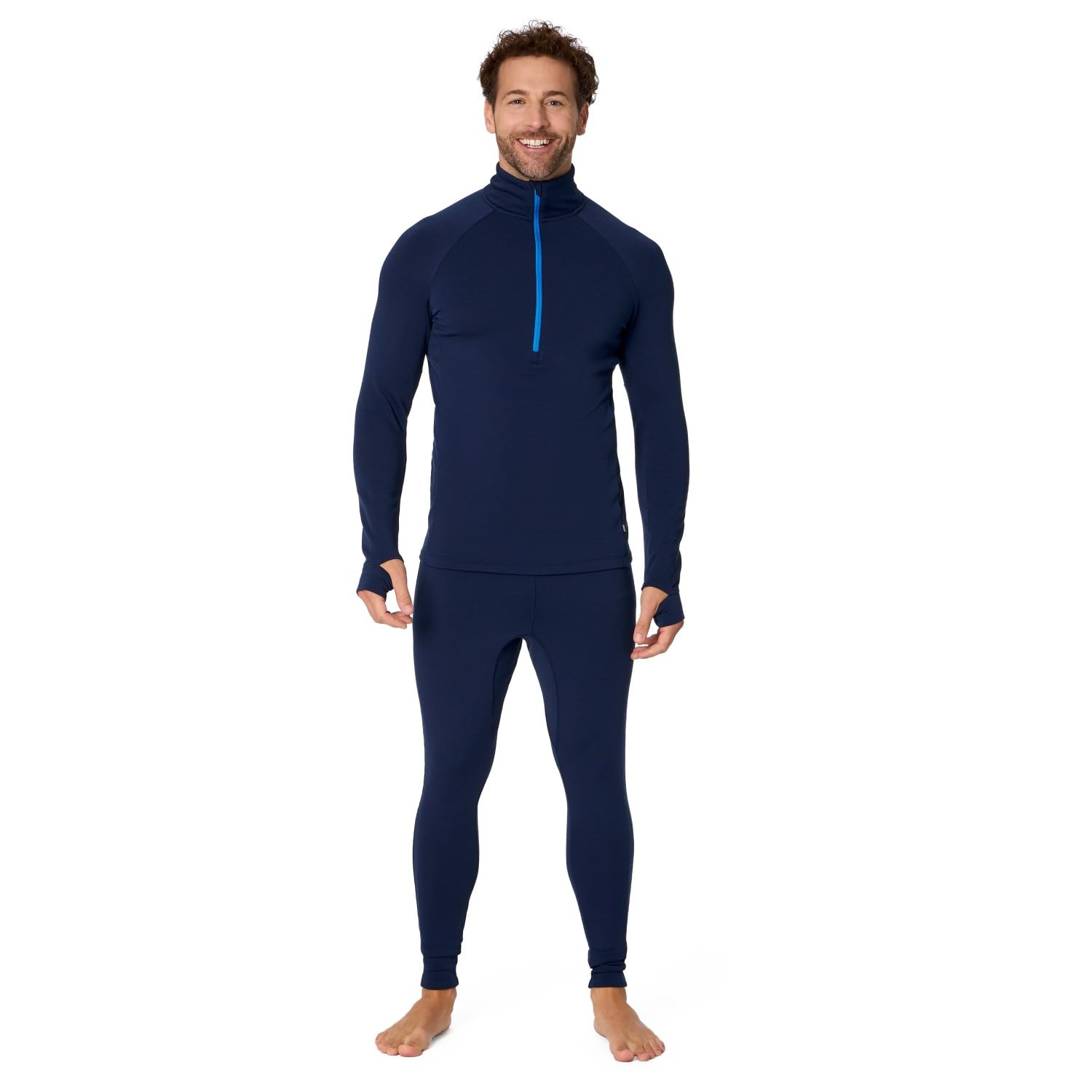 Stoic Herren MerinoSoft245 TuleboSt. Half Zip Merinoshirt