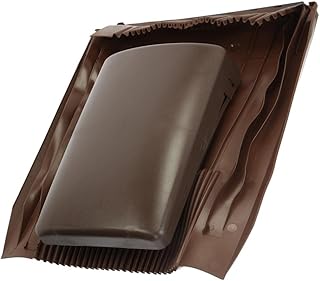 Klöber® Universal Flachlüfter Venduct DN100 Dunkelbraun