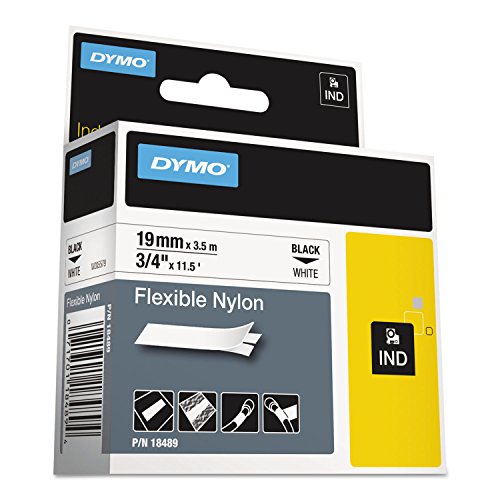 Nome Produttore: DYMO DYMO 19mm Flexible Nylon Tape D1 label-making tape - label-making tapes (D1, Nylon, Box, 3.5 m, 34 mm, 85 mm)