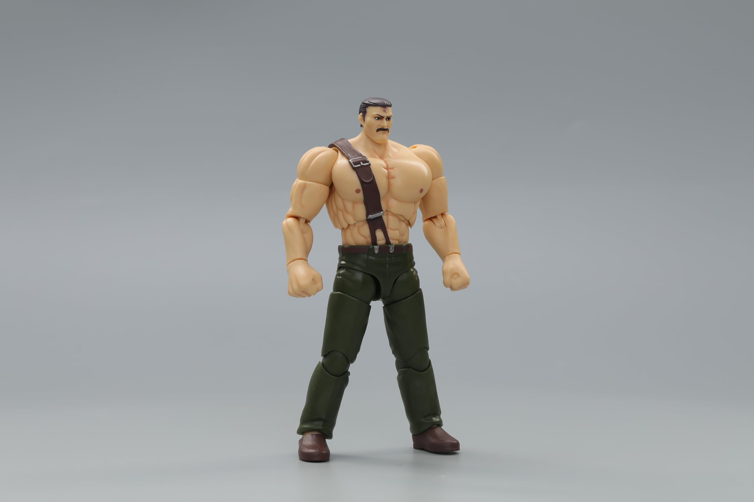 52Toys Capcom 3.75 Inch Series Final Fight Mike Haggar Pvc Action