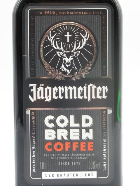 Amazon.co.jp: Jaegermeister Cold Brew Coffee 33 Degrees, 33