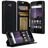 SOGA Cover Compatible for ZTE Tempo Case, ZTE Majesty Pro Z799VL Case, [Pocketbook Series] Leather F