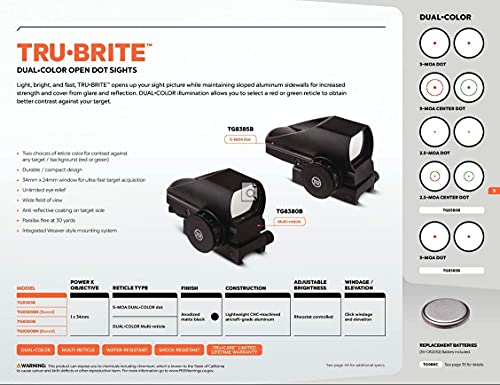 Image of Truglo TRU Brite 34MM Open Dot Sight